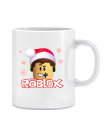 Puodelis Roblox Head christmas Puodelis Roblox Head christmas